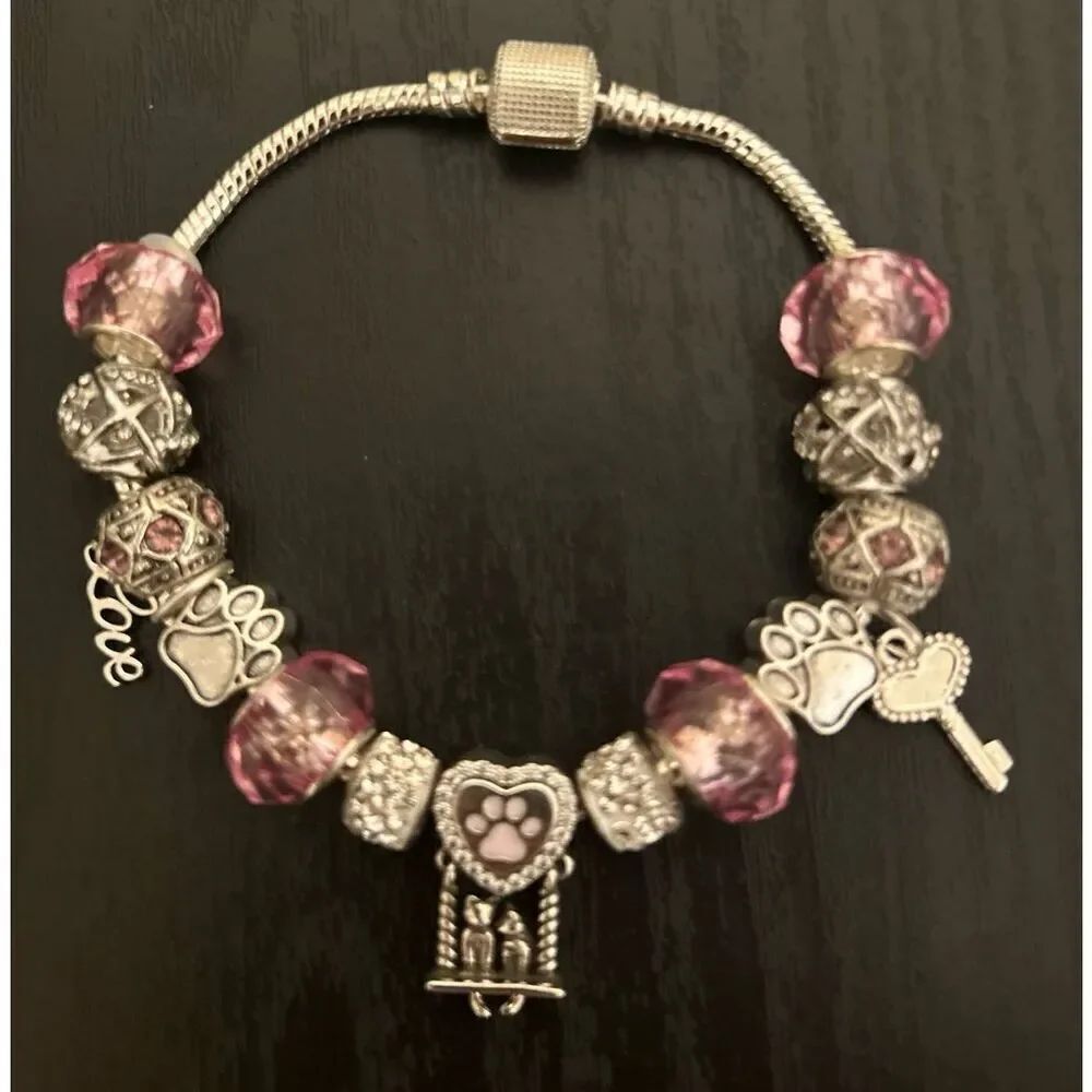 Cat Charm Bracelet